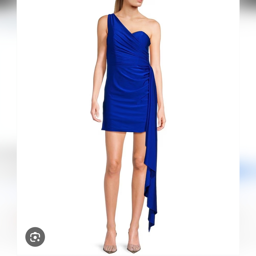 ⭐ NEW NWT GB Social One Shoulder Jersey Dress Size 9
